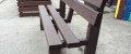 b) All-plastic bench (2 +2, 2 +3)