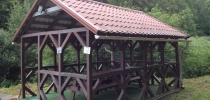 b) A large gazebo 6x4